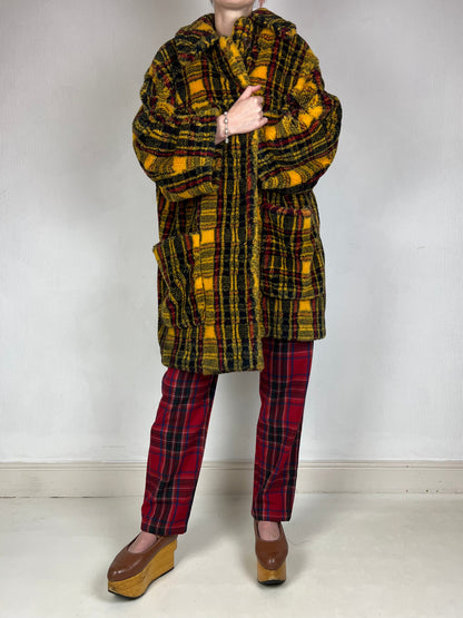 Jean Paul Gaultier JPG 2000s red tartan trousers