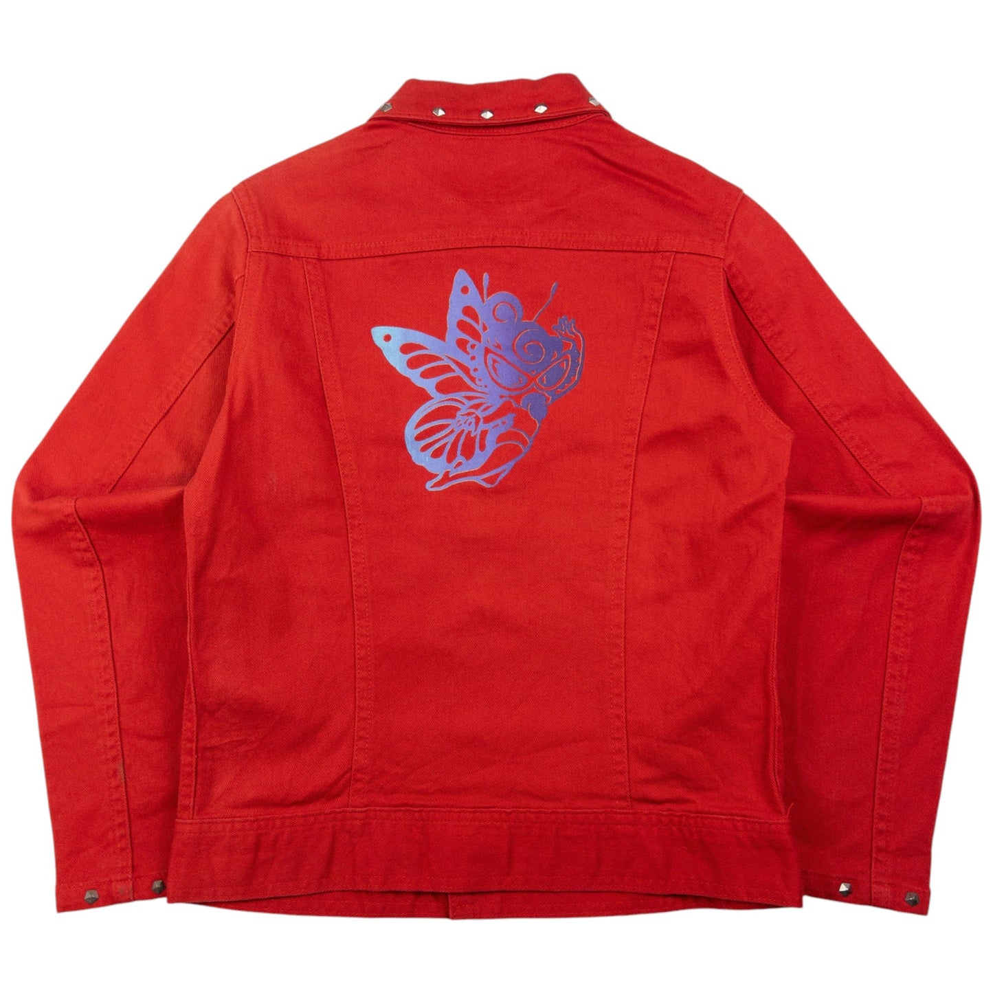 Vintage Hysteric Glamour Studded Fairy Denim Jacket Womens Size XS