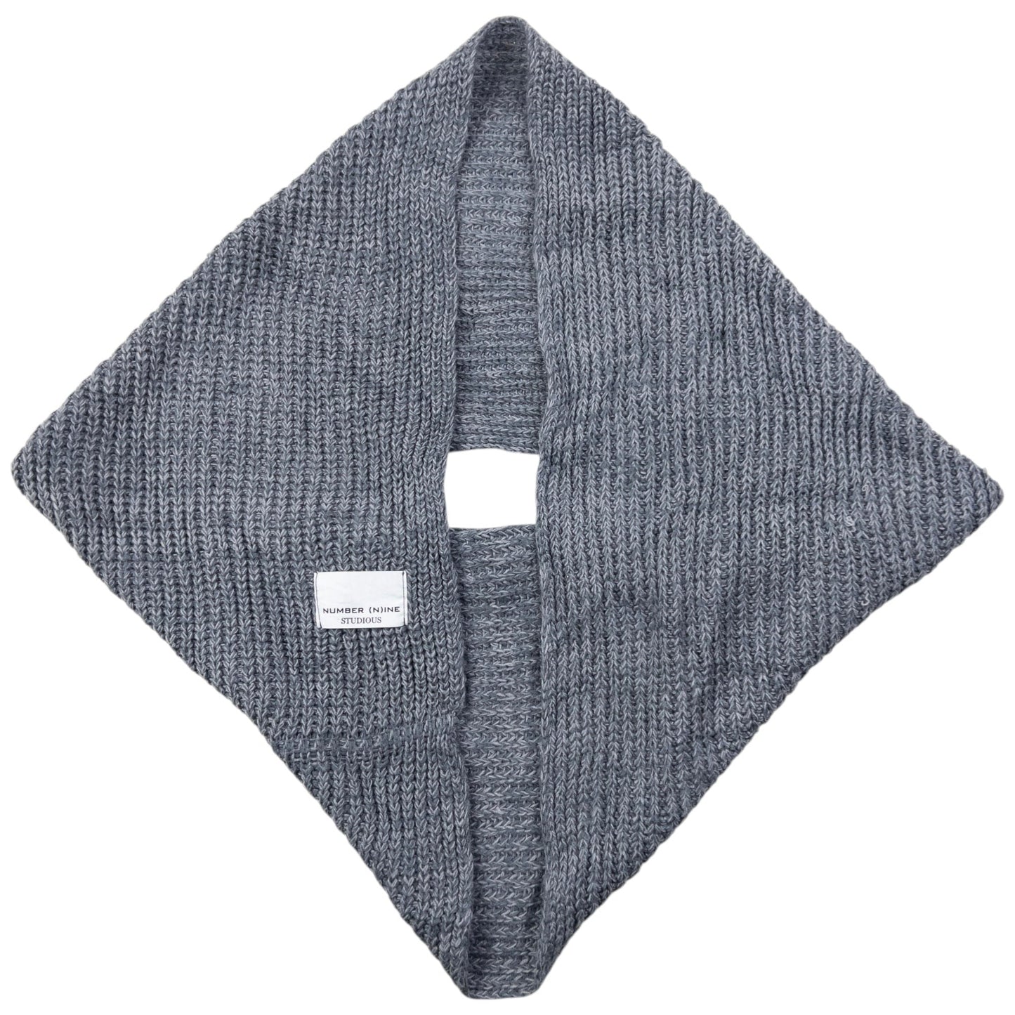 Vintage Number (N)ine Knitted Infinity Scarf