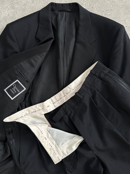 Christian Dior Monsieur 1990s Tuxedo Pure Wool Single Breasted Suit - 44R/W32
