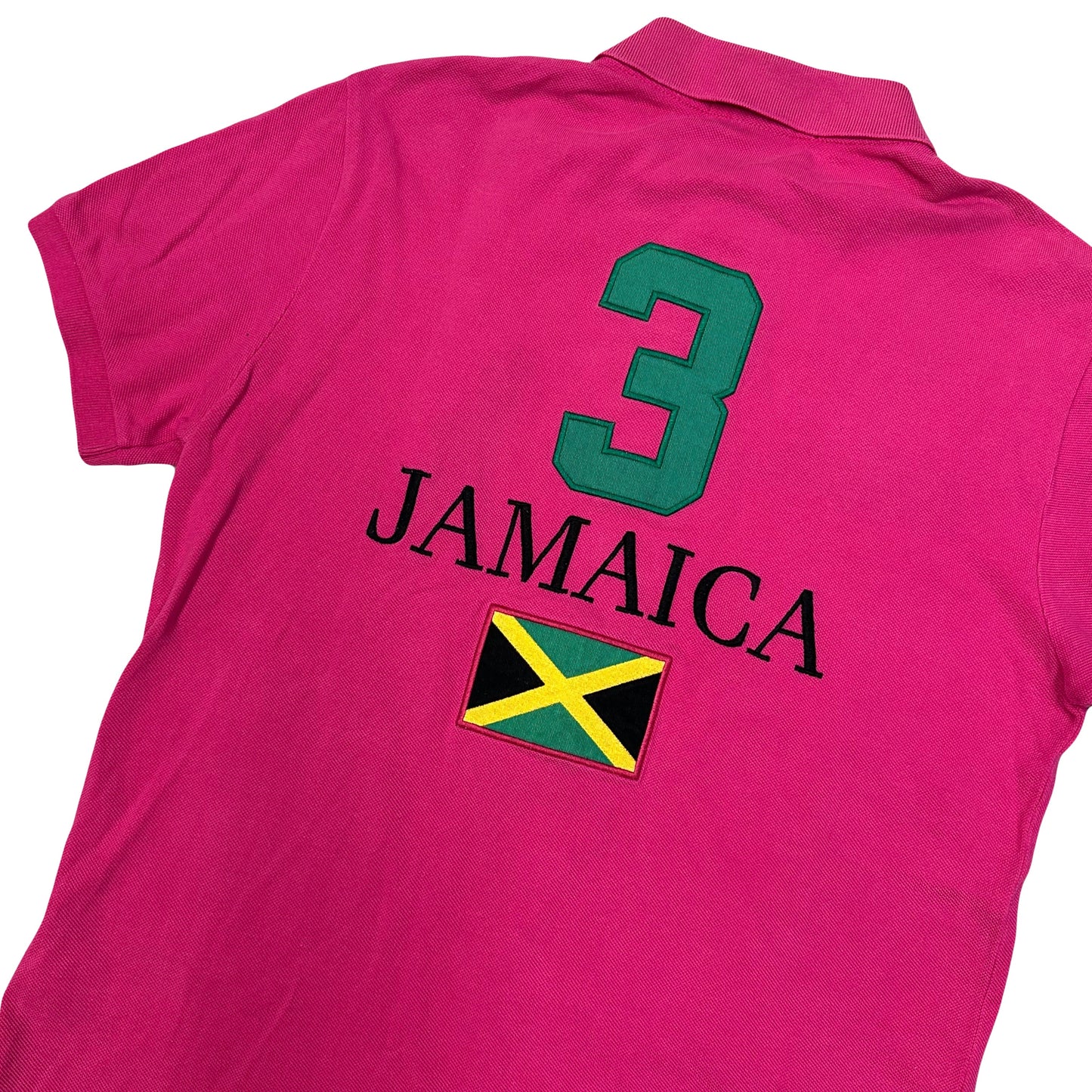 Ralph Lauren Jamaica Polo In Pink ( S )