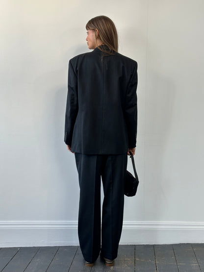 Pierre Cardin 1990s Pure Wool Double Breasted Suit - 42S/W32