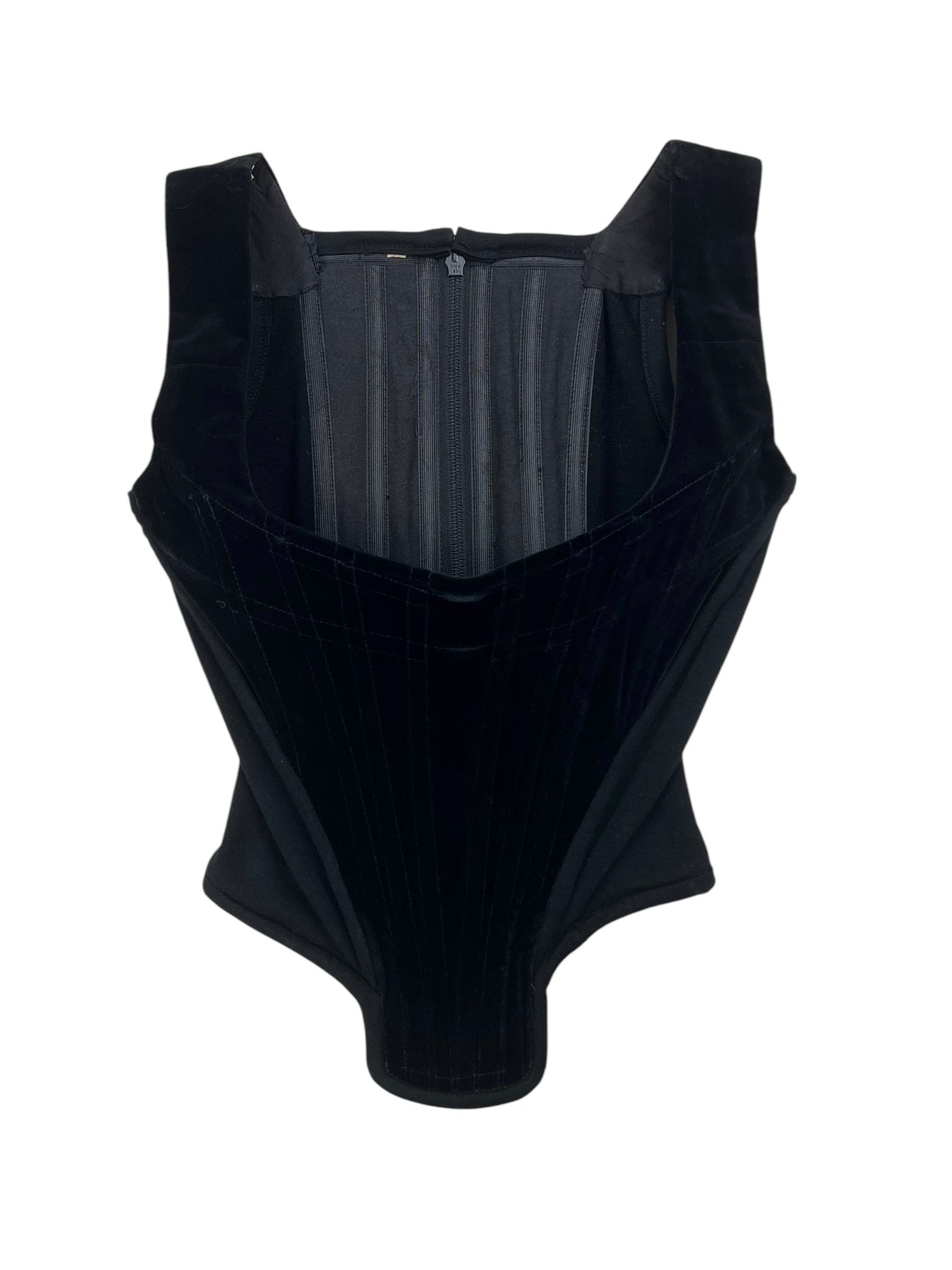 Vivienne Westwood A/W 1991 velvet corset | Black, Black
