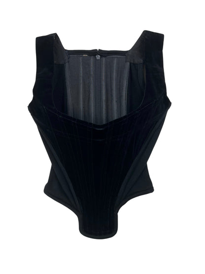 Vivienne Westwood A/W 1991 velvet corset | Black, Black
