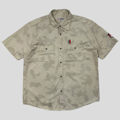 Stussy 90’s Shutter Camo Utility Shirt - L/XL