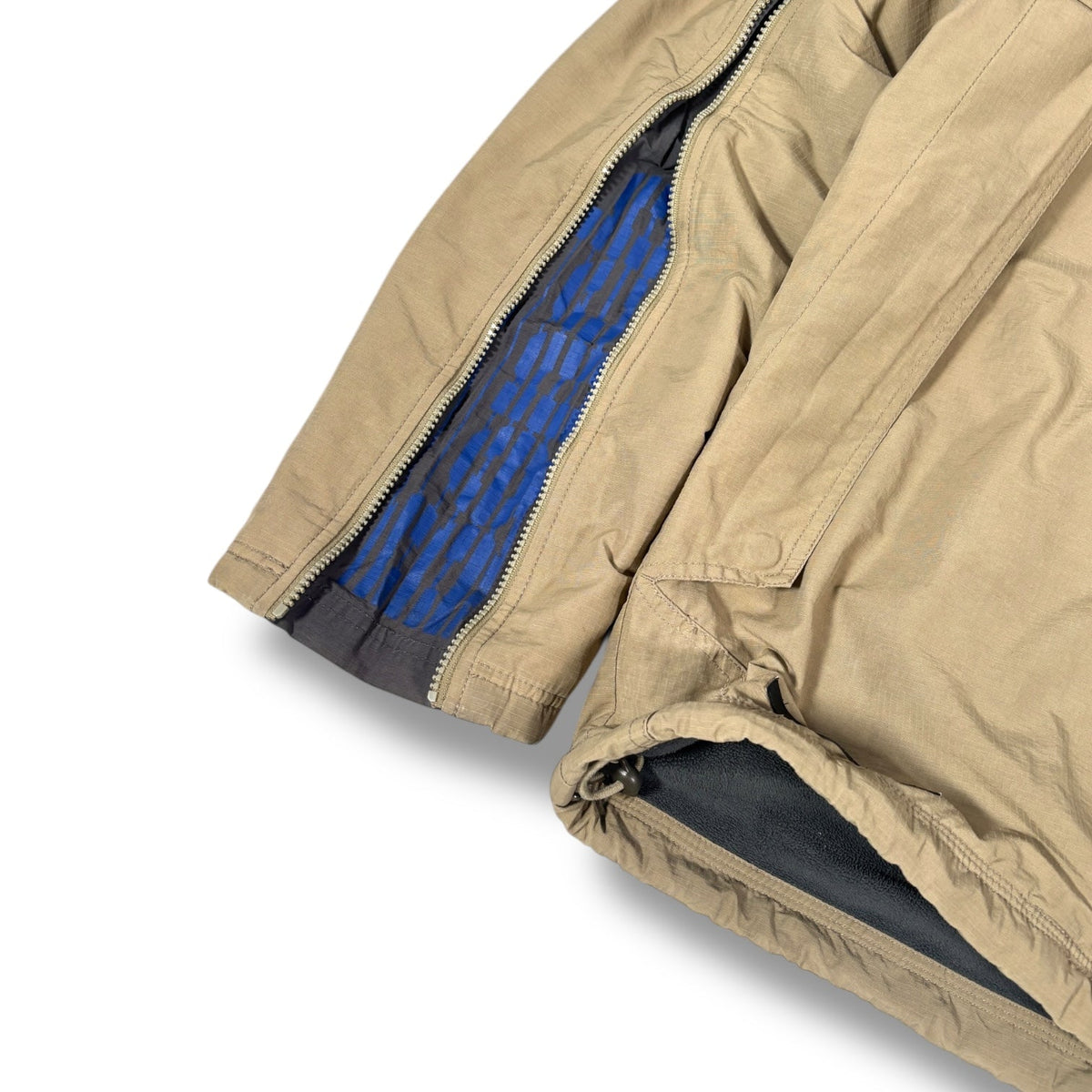 Bench 00’s Dual Shoulder Zip Fleece Lined XL | Large, Beige