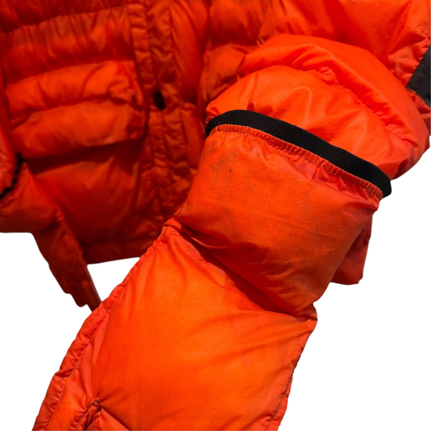 Stone Island 2008 Modular Anatomy Aitor Thorup Down Jacket | XL, Orange and Black