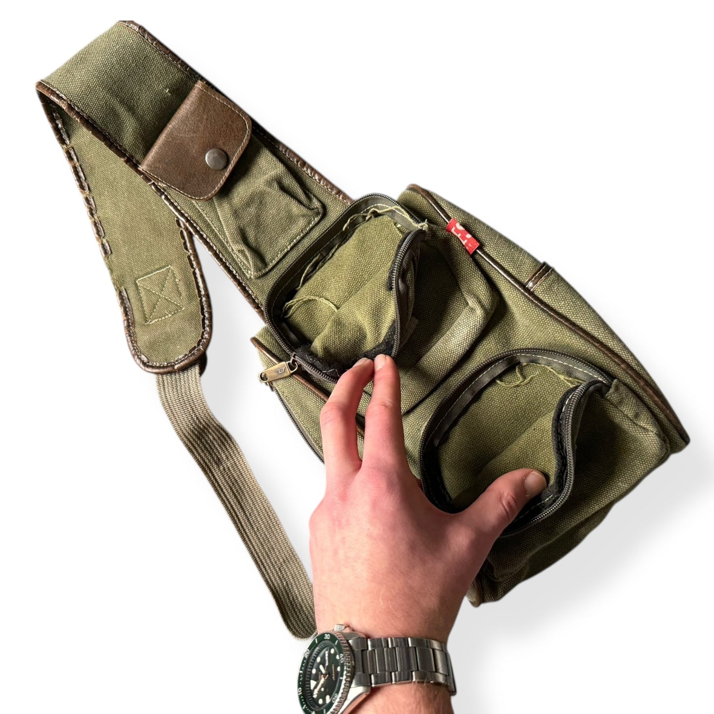 2000's Diesel Spare Parts Sling Bag | Default Title, Green