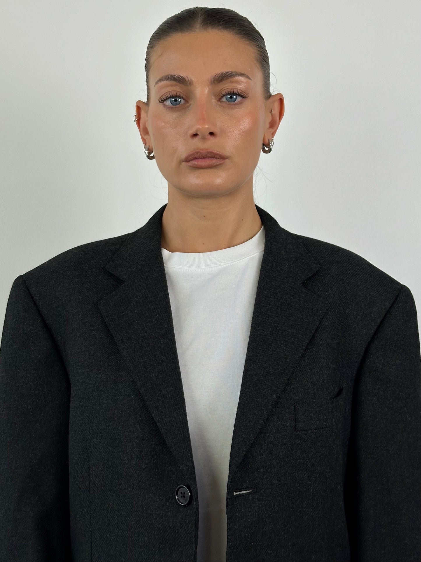 Loro Piana Wool Cashmere Single Breasted Blazer - 40R/L