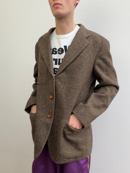 C.P. Company 'Collection' AW94 Virgin Wool Blazer | Large, Red