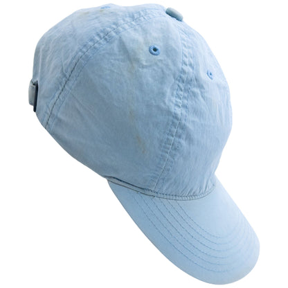Vintage 2000s Nike Metallic Swoosh Hat | O/S, Blue