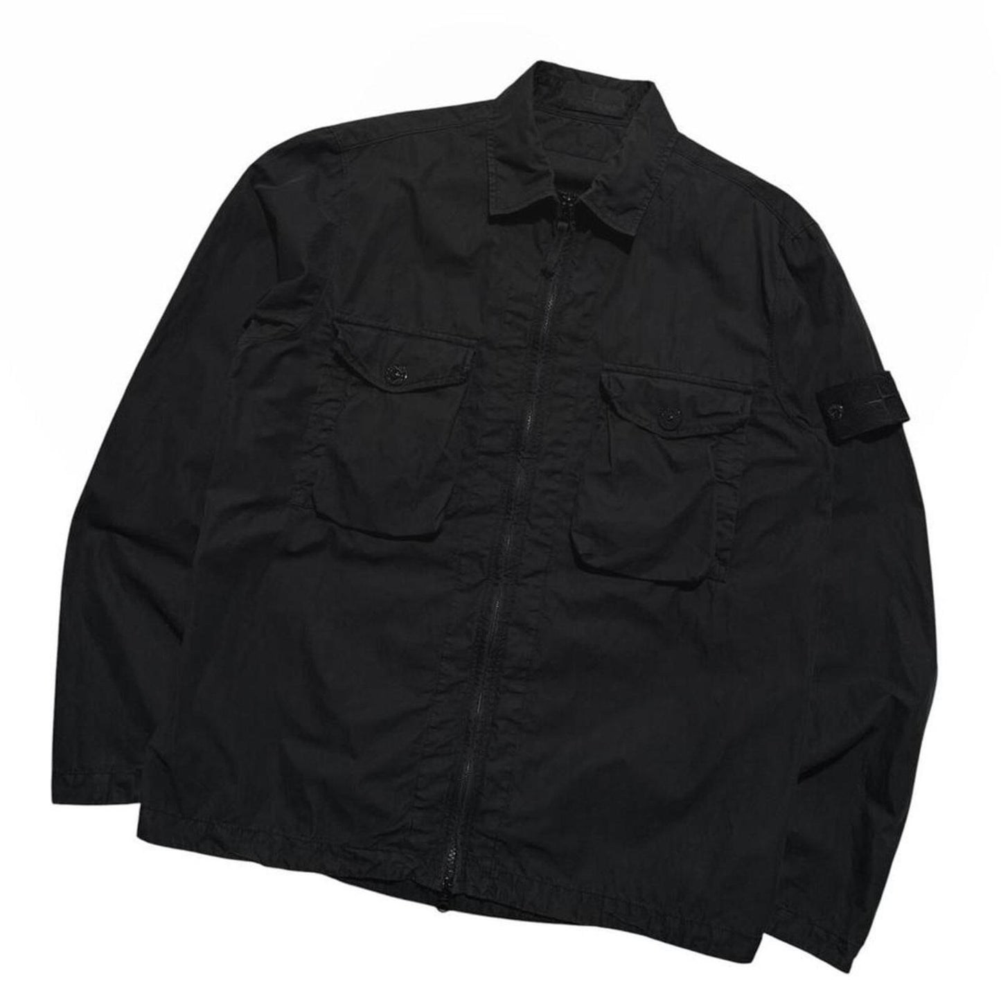Stone island Black Ghost Overshirt | Medium, Black