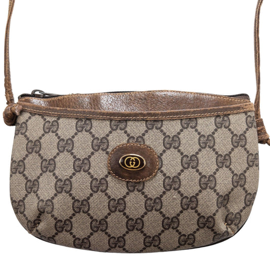 Vintage Gucci Monogram Crossbody Bag