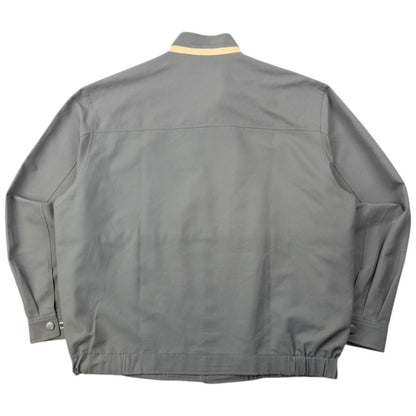 Vintage 90s YSL Yves Saint Laurent Harrington Jacket Size M | Medium, Grey