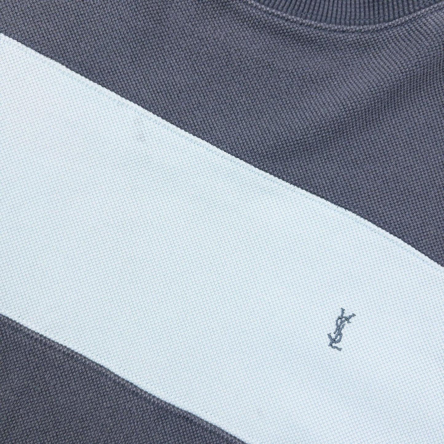 Vintage 2000s YSL Yves Saint Laurent Striped Sweatshirt Size XL | XL, Multicoloured