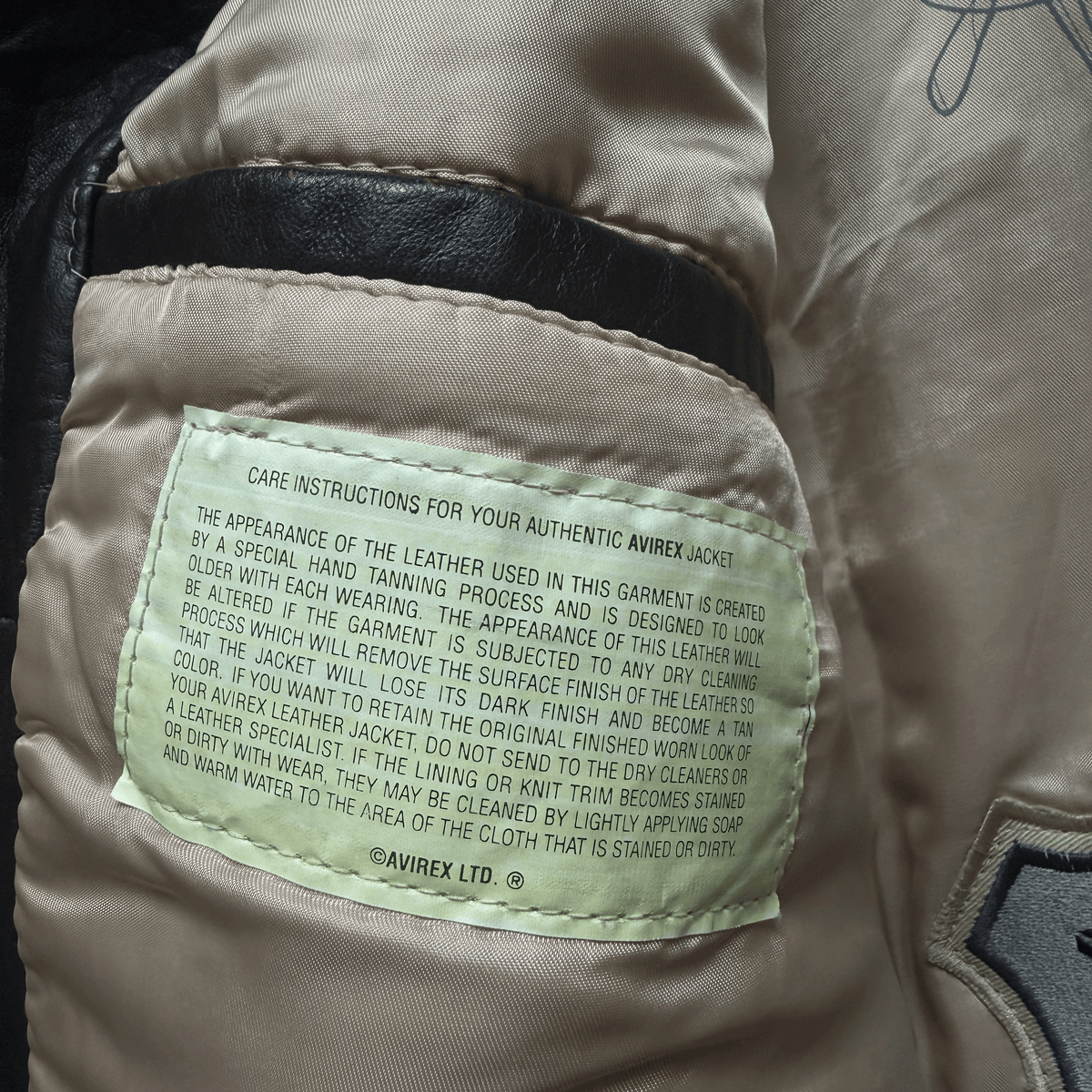 Avirex 'Second Chance' 1992 A2 Leather Flight Jacket - S / M | S / M, Red