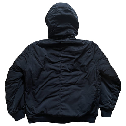 Avirex Padded Bomber Jacket With Hood - L