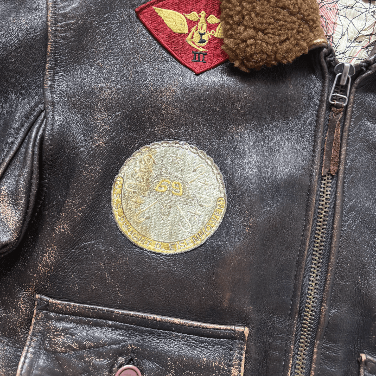 Avirex 1991 Top Gun G-1 Flight Jacket - XS/S | S/M, Brown