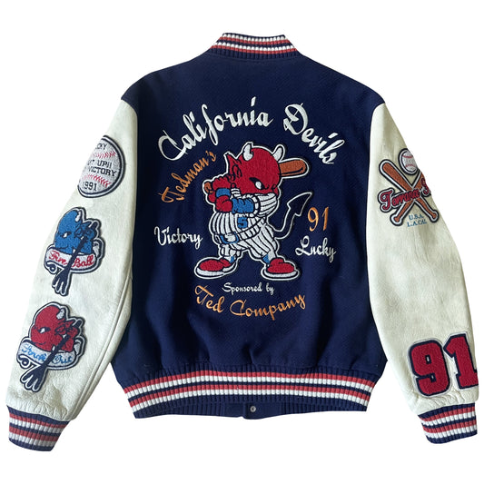 Tedman's 'California Devils' Varsity Jacket - L