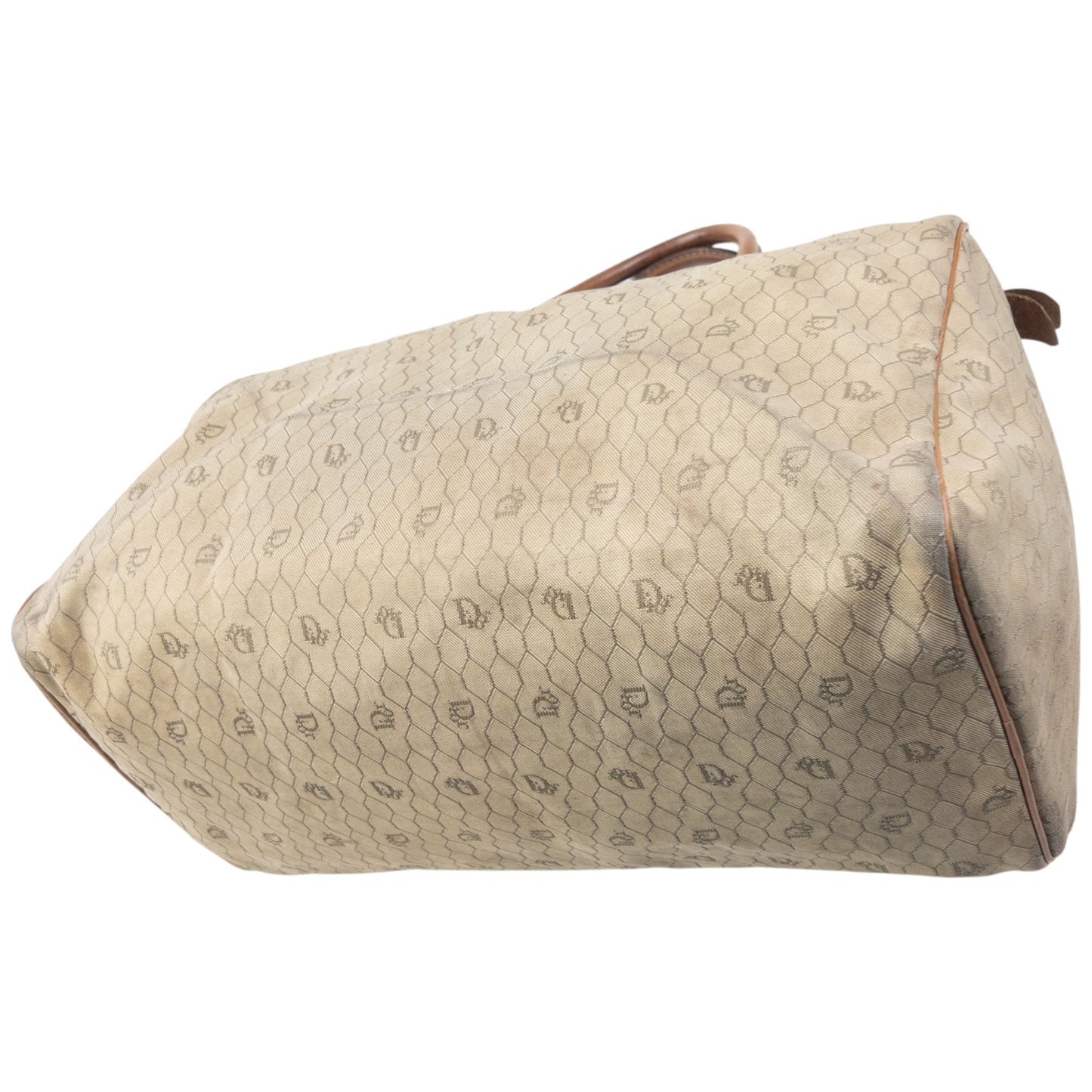 Vintage 80s Dior Monogram Luggage Bag