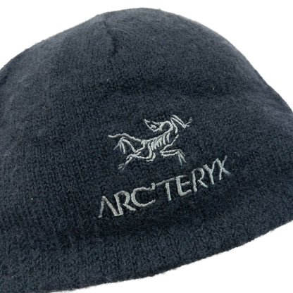 Vintage 2000s Arcteryx Embroidered Wool Beanie Hat | O/S, Navy