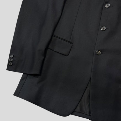 Prada 00’s Virgin Wool Black Suit Blazer + Trousers - IT50 (M/L) | Default Title, Black