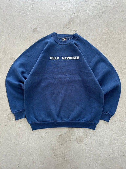 1990's Head Gardener Sweat - L | Default Title, Red