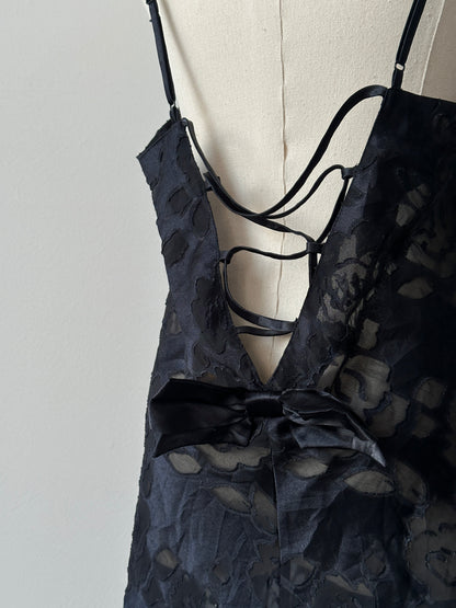 Victorias Secret 1990s Sheer Dress - L