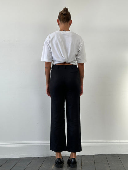 Hobbs Pure Linen Straight Leg Low Rise Trousers - W25