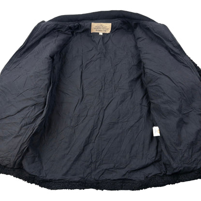 Vintage 2000s AVIREX Zip Up Fleece Jacket Size M | Medium, Black