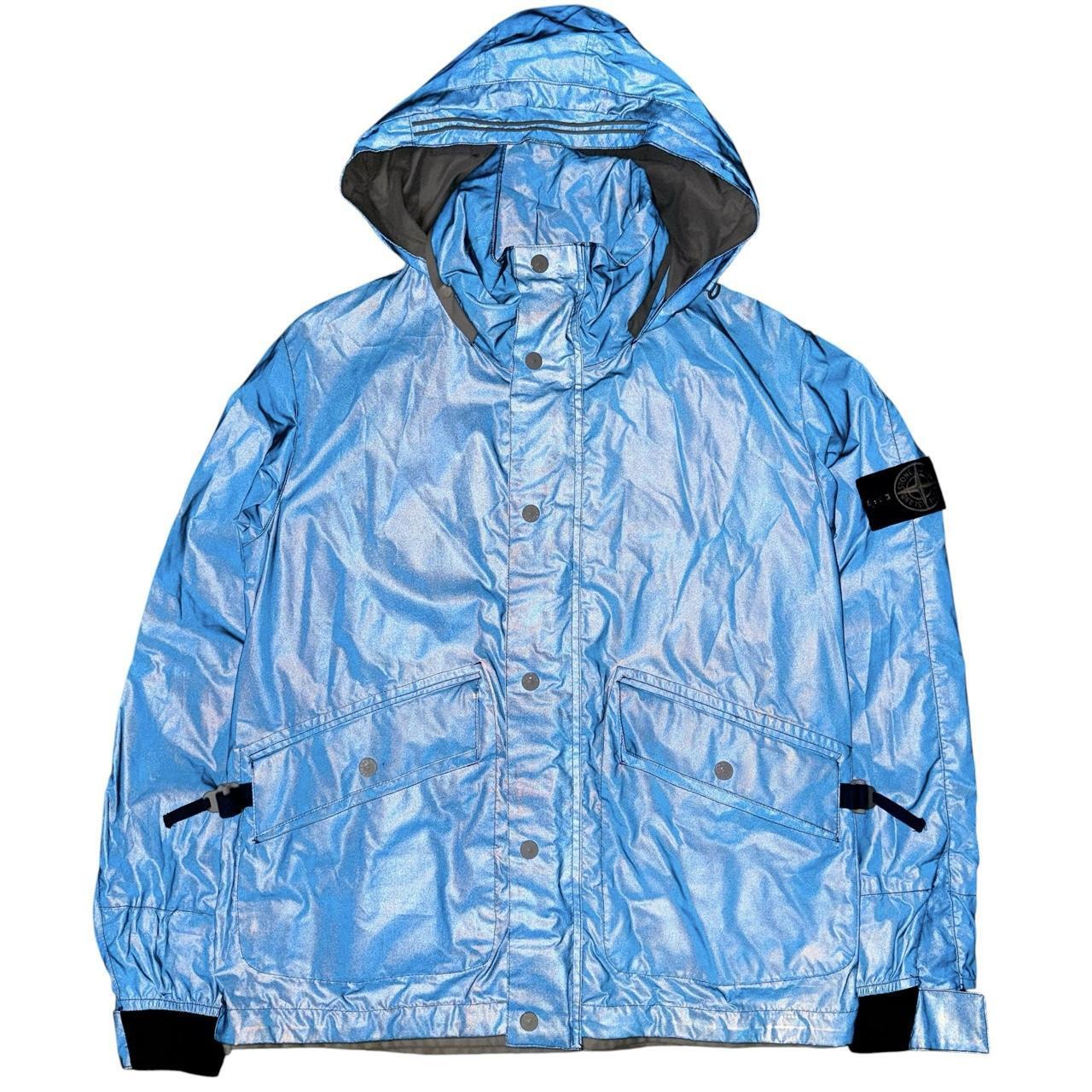 Stone Island Reflective Jacket | Medium, Blue