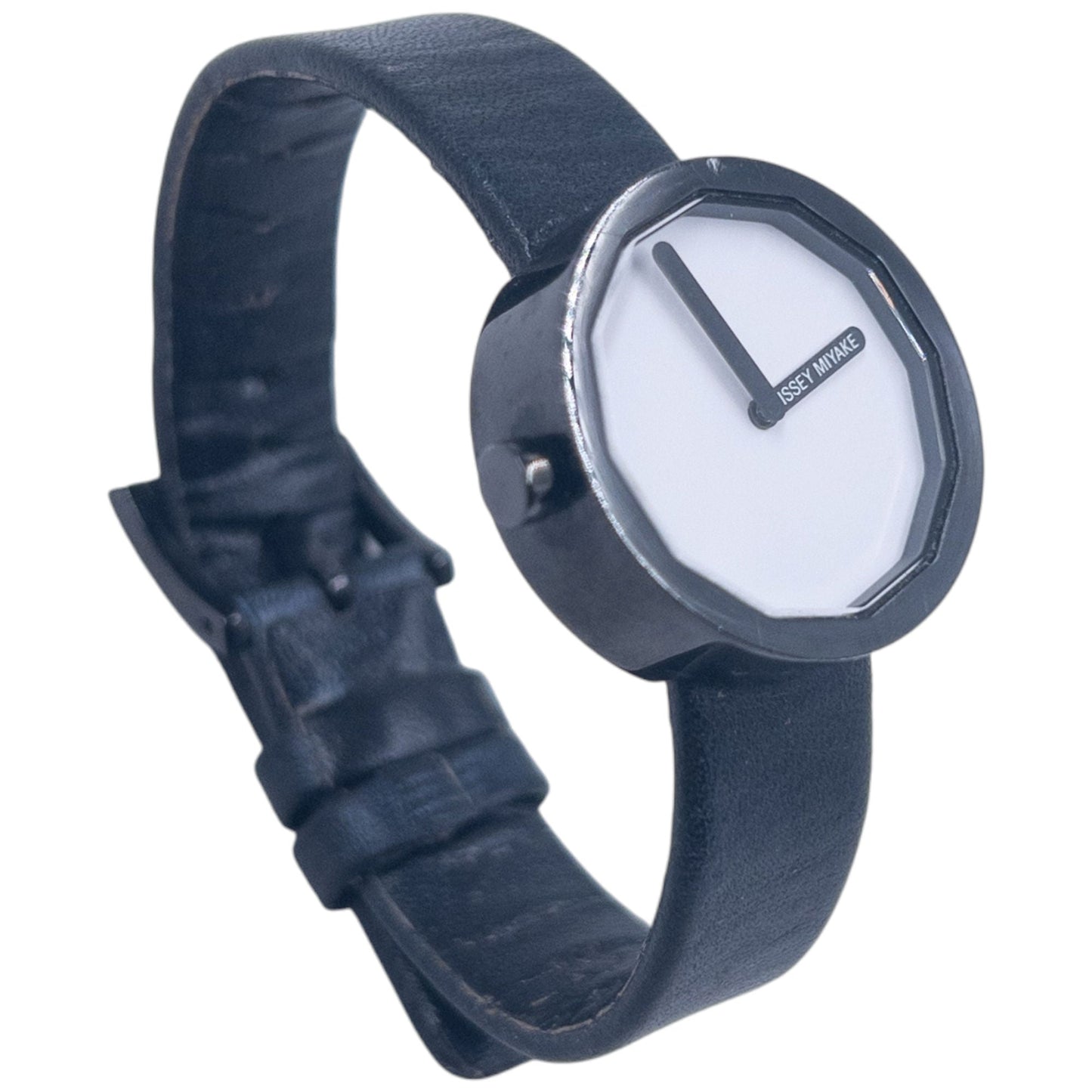 Vintage Issey Miyake TWELVE Nauto Fukasawa Dial Watch | O/S, Black
