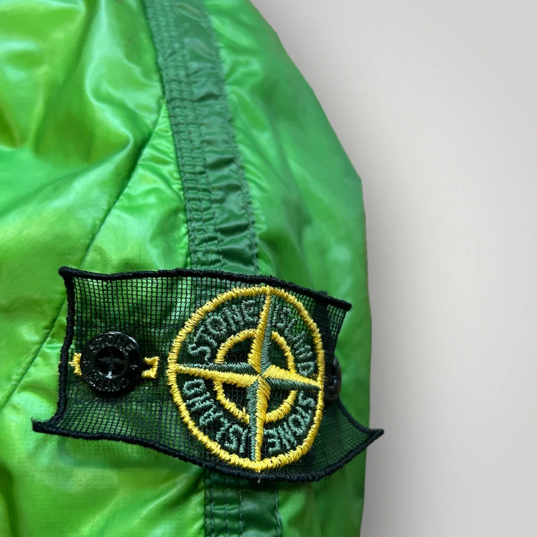 Stone Island AW/07 Goose Down Mesh Badge Jacket L