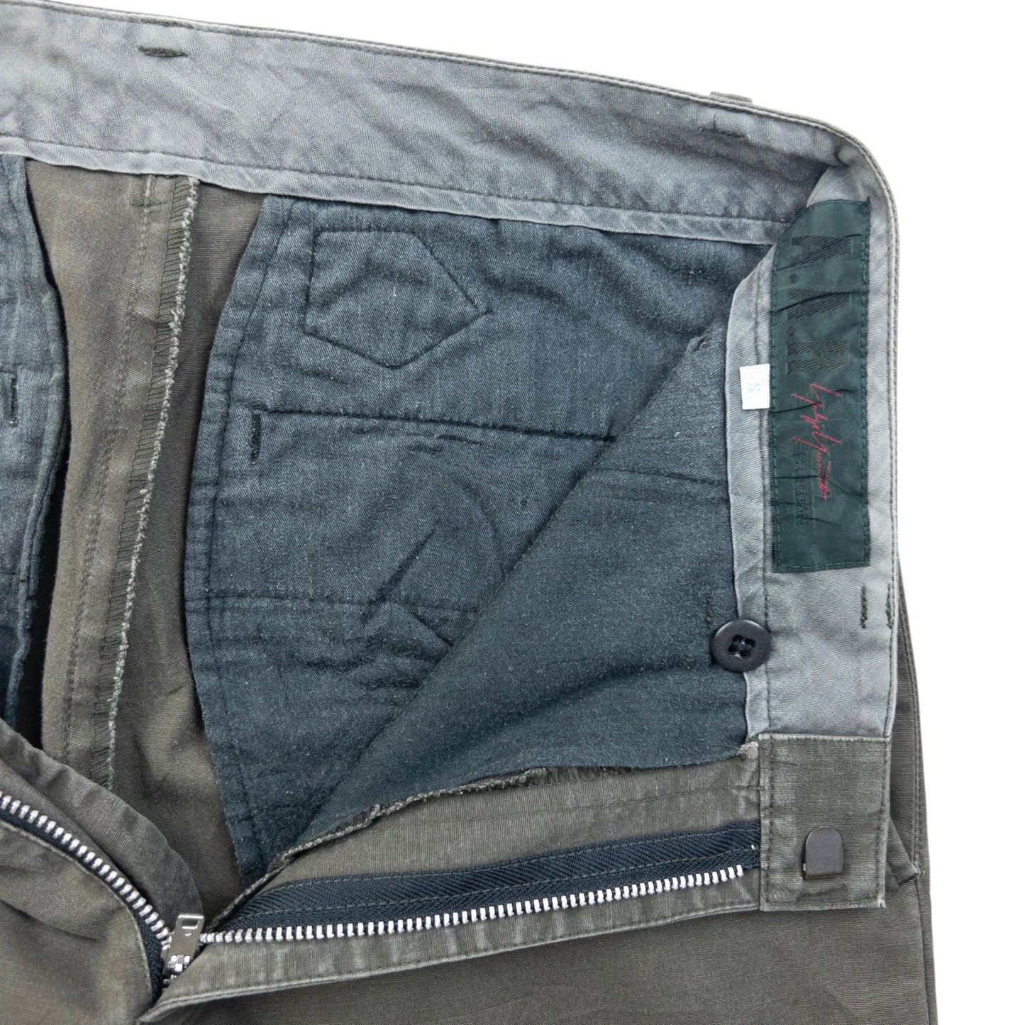 Vintage 90s Yohji Yamamoto D'Urban A.A.R Trousers Size W26 | W26, Grey