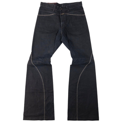 Vintage Marithe + Francois Girbaud Flared Denim Jeans Size W29