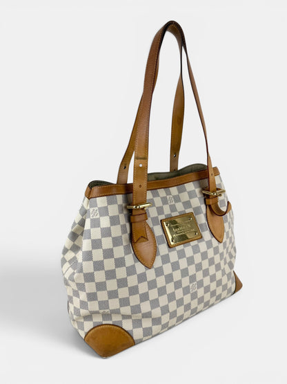 2007 Louis Vuitton Damier Azur Hampstead MM Handbag | O/S, Multicoloured