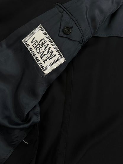 Gianni Versace Bespoke Button Pure Wool Single Button Blazer - 48R/XXL