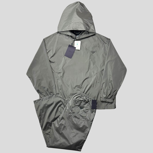 Prada 2024 Light Technical Nylon Smock Jacket + Trousers - L-XXL+