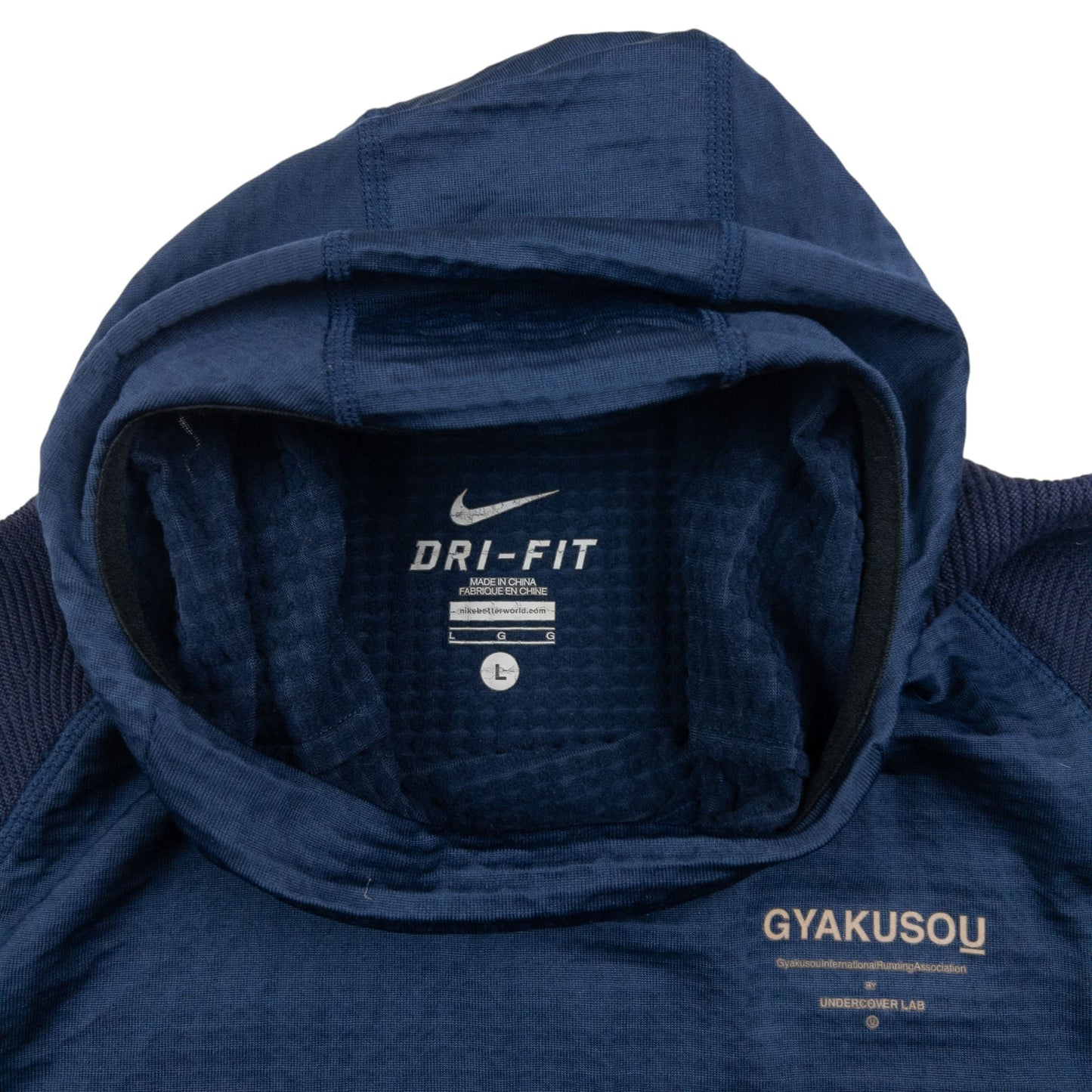 Vintage Nike Gyakusou Undercover Lab Fleece Ninja Hoodie Size S