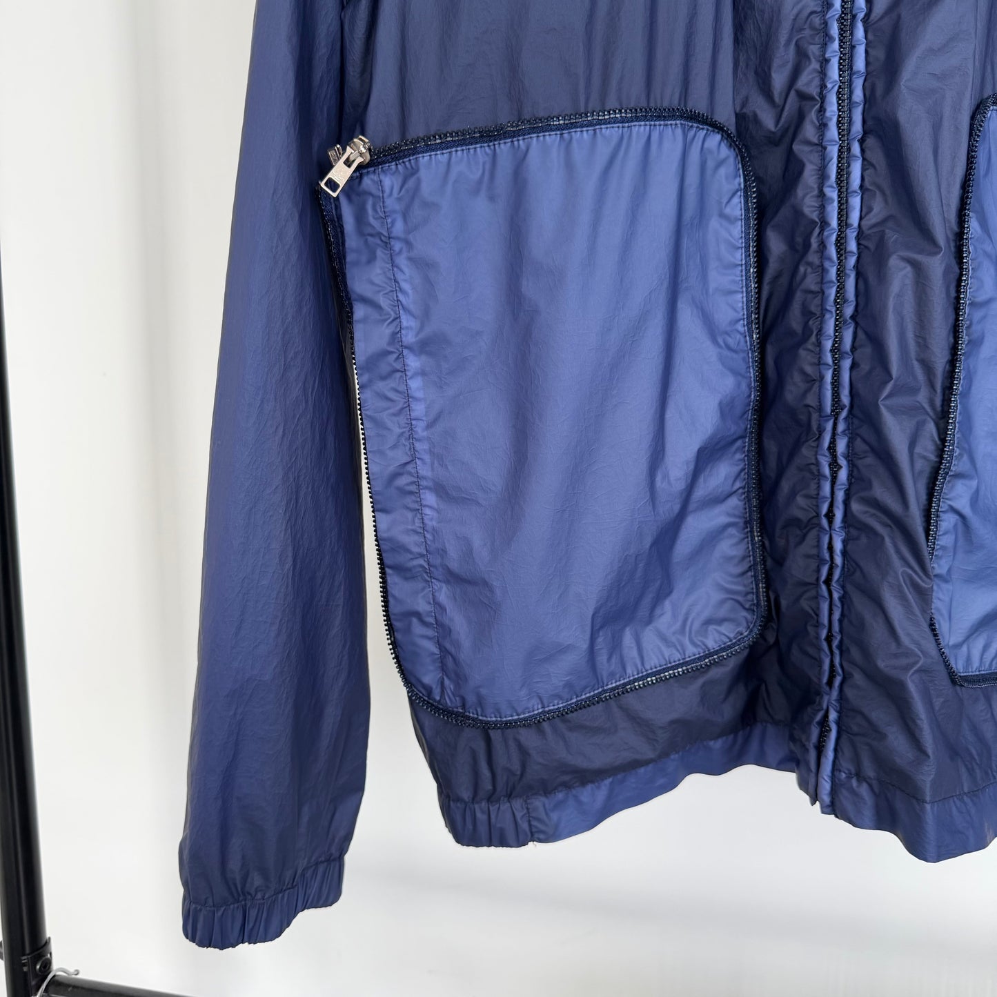2000s paul smith jeans packable windbreaker | O/S, Purple