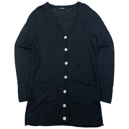 Vintage 90s Yohji Yamamoto Button Up Cardigan Womens Size M | Medium, Black