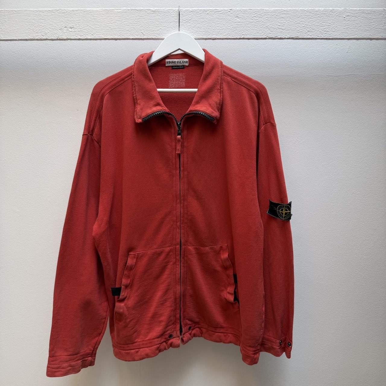 90’s Stone Island Zip Jumper (XL) | Extra Large, Green