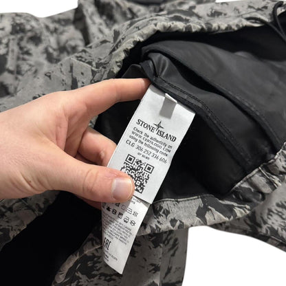 Stone Island Shadow Project Discharge Camo Smock Jacket | Large, Camo