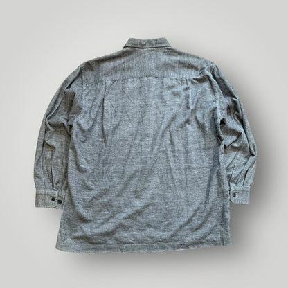 Issey Miyake IS 2000's Stripe Cotton Shirt M