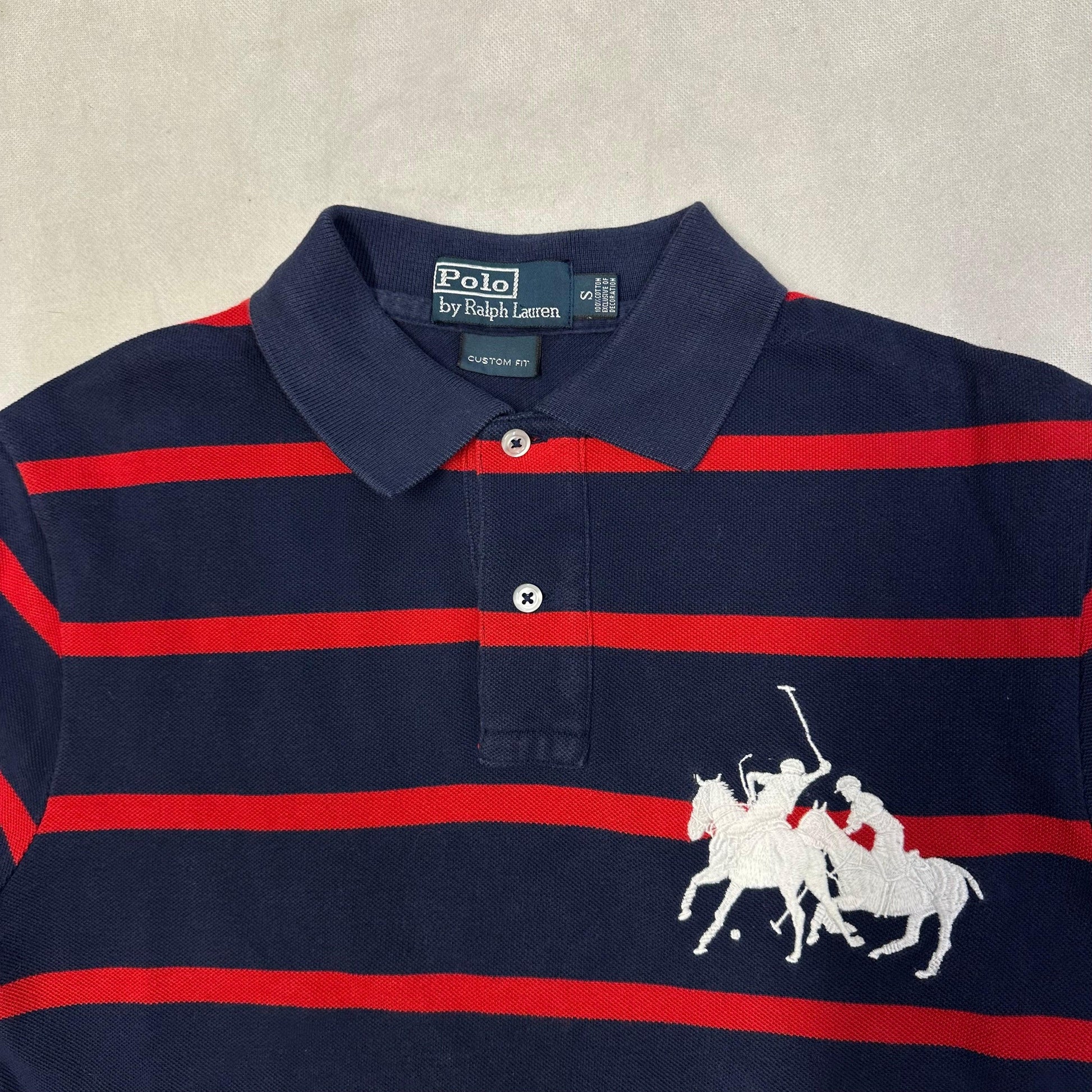 Ralph Lauren Polo In Navy & Red ( S ) - Known Source