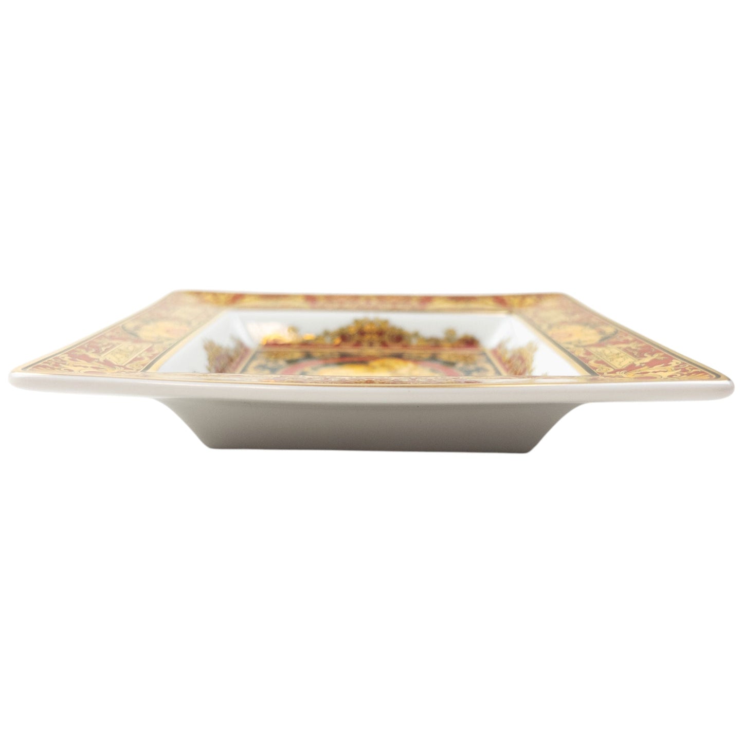 Vintage 2000s Versace Rosenthal Medusa Pattern Ash Tray | O/S, Rose