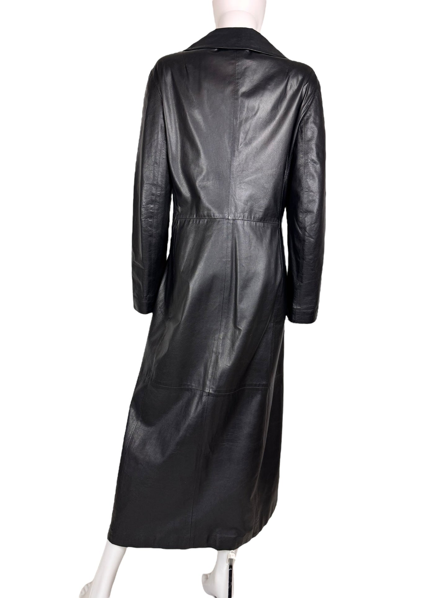Dolce & Gabbana 1990s leather trench coat | Black, Black