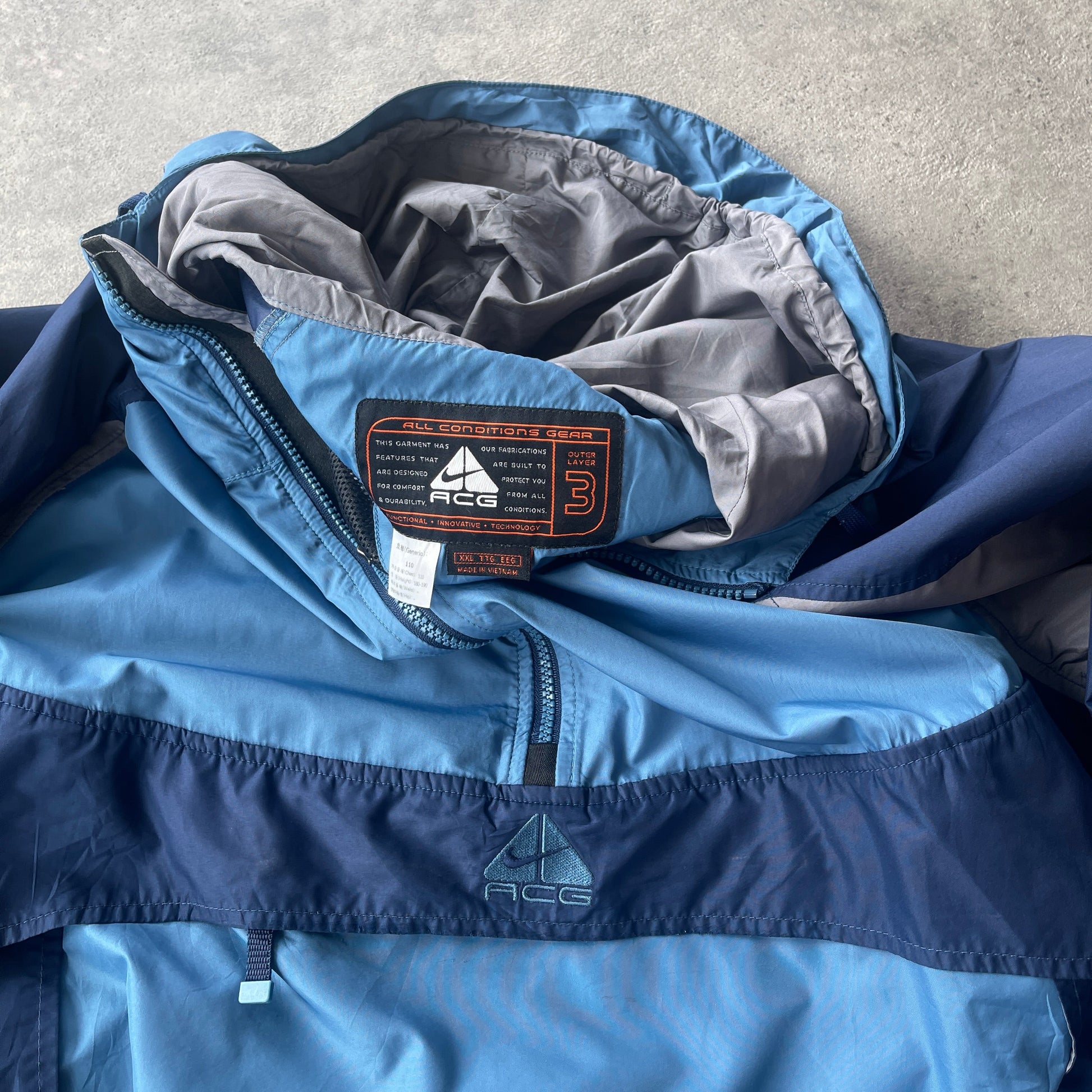 Acg Jacket Nike Acg Fw18 Nike ACG 1990s Lightweight Packable Shell