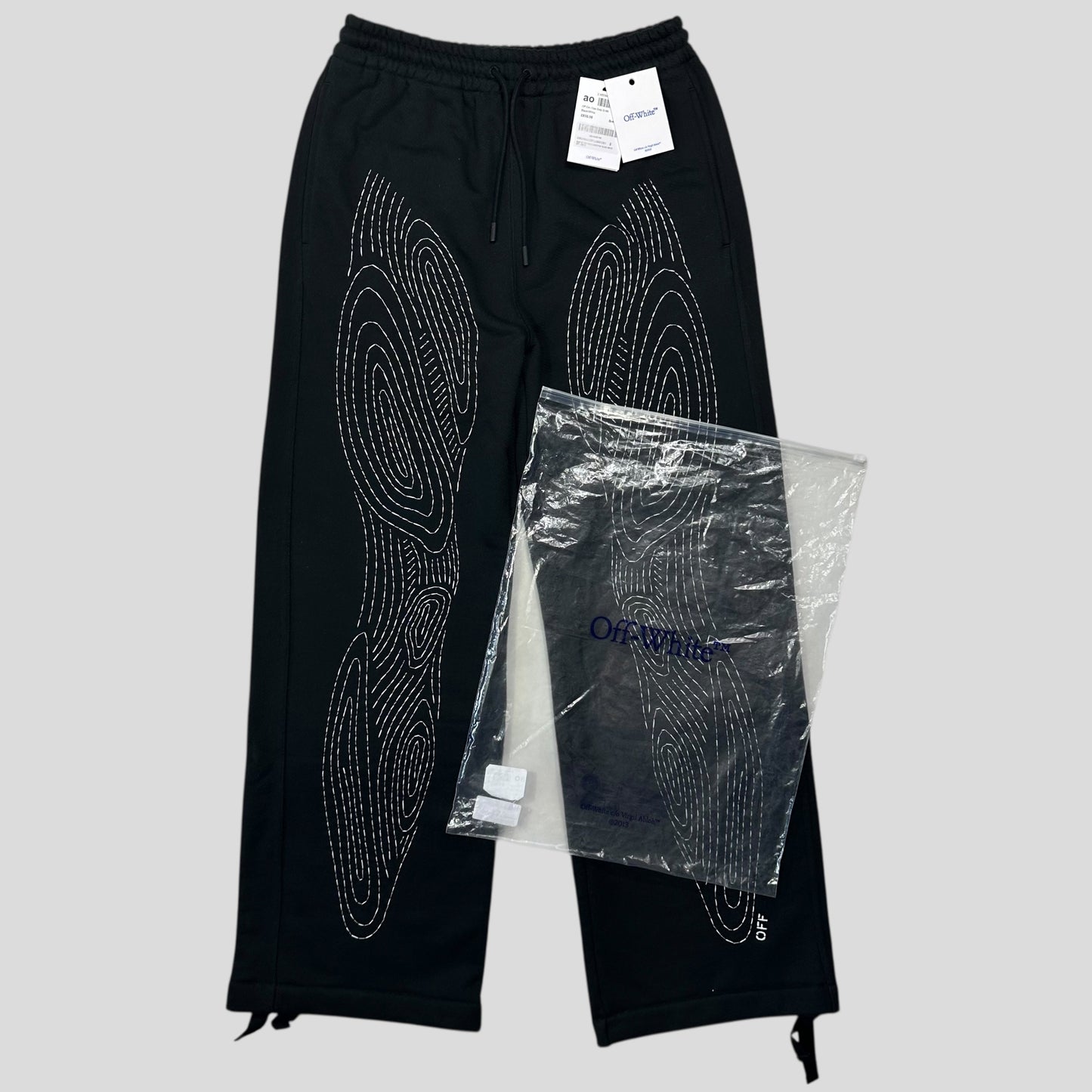 Off-white by Virgil Abloh 2013 Body Stitch Heavy Cotton Joggers - S (M)