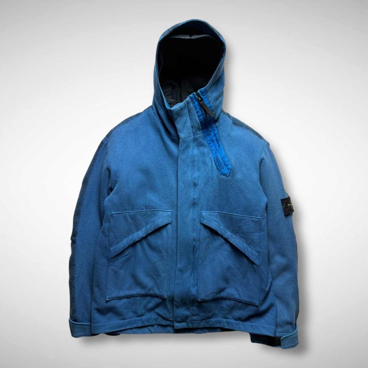 Stone Island Asymmetrical Wool Jacket w/ Liner (AW2001)